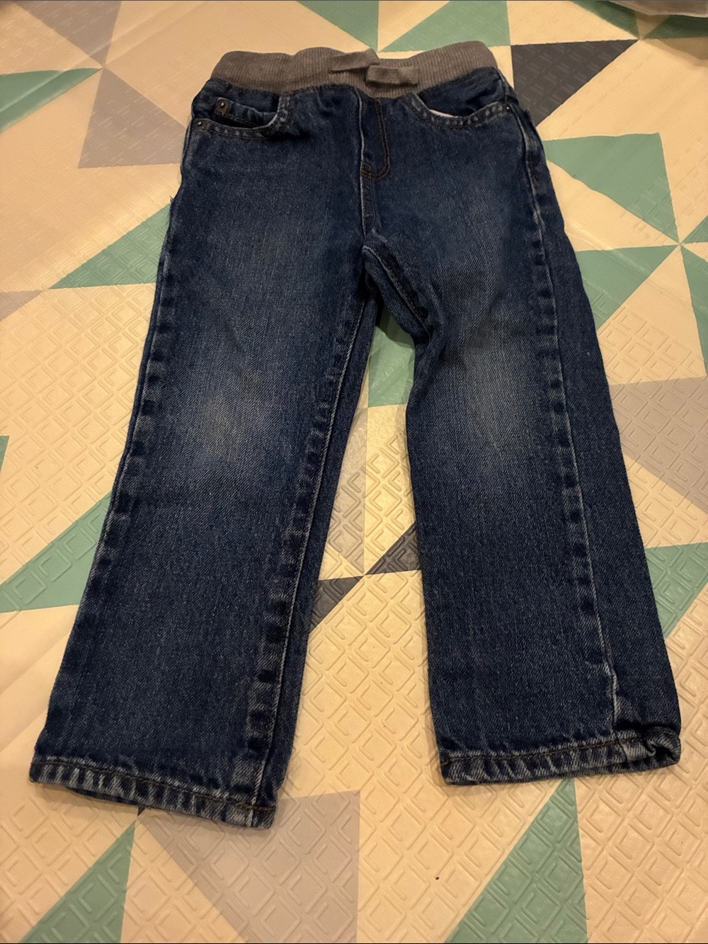 20/25$ 🧸 Dark Blue Elastic-Waist Jeans